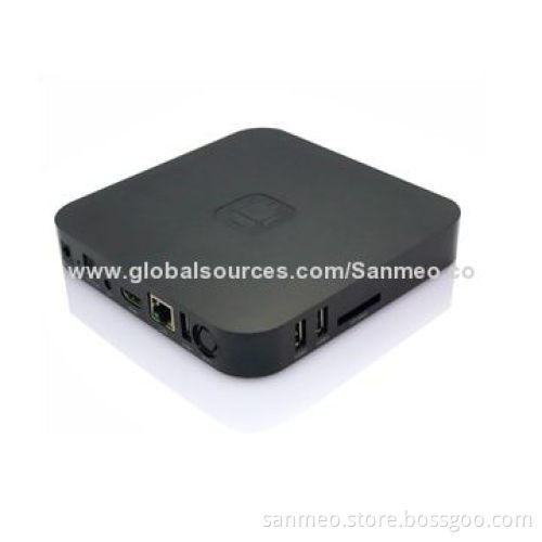 Android 4.0 Dual-core TV Box, 512-1GB RAM/4-32GB ROM/Wi-Fi/HDMI + OTG + TF Supports Virtual Keyboard